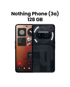Nothing Phone (3A) 8GB + 128GB - Black |A059-A10400148