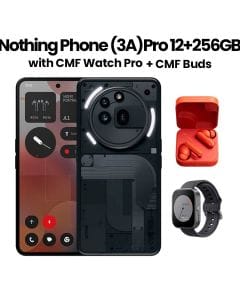 Nothing Phone (3a) Pro 12+256GB Smartphone - Black | A10400169