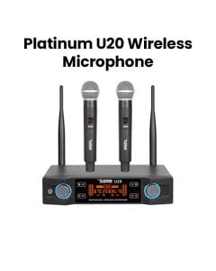 Platinum Karaoke  Professional Wireless Mic |U20