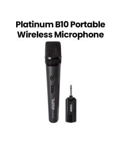 Platinum Karaoke  Single Portable Wireless Mic |B10