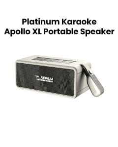 Platinum Karaoke Apollo XL Portable Bluetooth Speaker – White | PTHM520