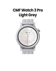 CMF Watch 3 Pro Smartwatch – Light Grey | D399-A10700022