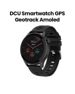 DCU Tecnologic GeoTrack GPS Smartwatch AMOLED Display – Black |34157085