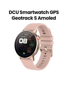 DCU Tecnologic GeoTrack S GPS Smartwatch AMOLED Display – Pink Gold |34157086