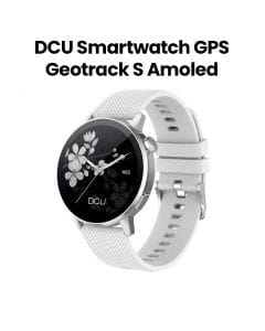 DCU Tecnologic GeoTrack S GPS Smartwatch AMOLED Display – Silver |34157087
