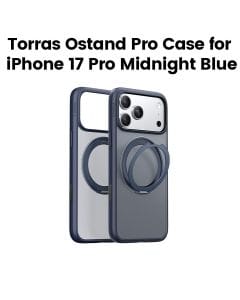 Torras Ostand Pro Series Mobile Case for iPhone 17 Pro - Midnight Blue | X00FX2588