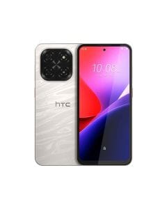 HTC Wildfire E7 Elite 5G Dual SIM Smartphone – 6.8" 120Hz Display, 50MP AI Camera, NFC, Octa-Core Processor, 6GB RAM 128GB Storage, 5000mAh - Champagne Gold