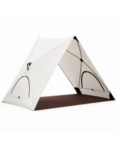 Jorunb Large Beach Tent Sun Shelter for 4–6 People, Portable UPF 50+ UV-Protection Canopy with Sand Anchors