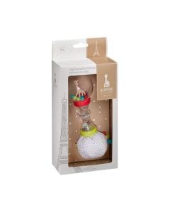 Sophie La Girafe Soft Maracas Rattle 3+ Monthss, Lightweight And Easy-Grip Design, Ergonomically Designed For Easy Grip And Handling - Multicolour