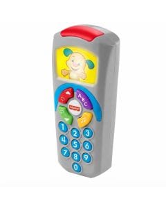Fisher-Price Laugh & Learn Baby Remote Control, Interactive Learning Toy with Lights, Music & Sounds, 6 Months+