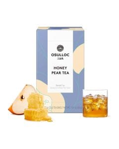 OSULLOC Honey Pear Tea, 20 Tea Bags, Honey & Pear Flavored Blended Tea, Sweet Fruity Aroma, Convenient Tea Bags | 2g x 20 Count