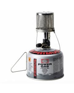 Primus Micron Gas Camping Lantern, Compact and Lightweight Design, Piezo Ignition, Durable Steel Mesh Construction, Portable Outdoor Light for Camping, Hiking and Backpacking