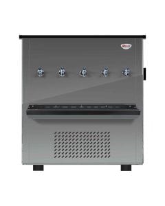 Oscar Water Cooler, 100 Gallon Capacity, 5 Taps, Stainless Steel Storage, Multi-Coil Cooling | OC100T5 
