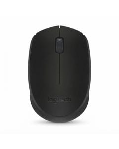 Logitech M171 Wireless Mouse, 2.4 GHz USB Mini Receiver, Optical Tracking |Black