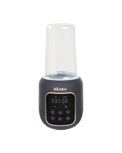 Beaba 5-in-1 Baby Bottle Warmer Sterilizer Defrost Steam Mode Digital Touchscreen Compatible All Bottles Night Blue | 911716
