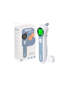 Beaba Infrared Thermospeed, Bright Display, 20 Memory Slots, Fever Warning Beep, Age Indicator Technology - White