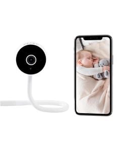 Beaba Full HD 3MP WiFi Video Baby Monitor App iOS Android Motion Noise Crying Detection Cloud Walkie-Talkie White | 930378