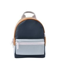 Beaba Faro Baby Backpack, Waterproof And Stain-Resistant, Comfortable Handle, Easy To Clean, Durable And Stylish Design - Night Blue