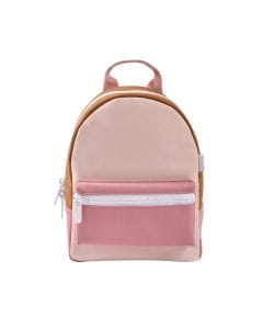 Beaba Faro Baby Backpack, Waterproof And Stain-Resistant, Comfortable Handle, Easy To Clean, Durable And Stylish Design - Dusty Rose