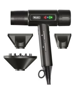 Wahl Vanquish 1600W Hair Dryer, Professional Salon Styling Tool with 3M Cord Length | Black