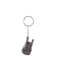 Luxury Signature PUBG Keychain, Metal Gaming Keyring with Carabiner Clip, Durable Collectible Accessory