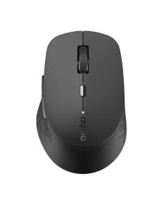 Rapoo Silent Multi-Mode Wireless Mouse Bluetooth+2.4GHz, 1600 DPI, Silent Click | Dark Grey | M300 