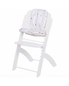 Childhome Evosit High Chair Cushion, Trendy Design, Extra Seating Comfort - Jersey Heart