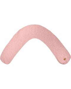 Beaba 170cm Large Maternity Nursing Pillow Pregnancy Support Breastfeeding Fleur de Coton Micro-Pearl Fill Chalk Pink | 508164