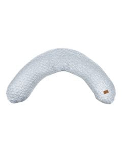 Beaba 170cm Large Maternity Nursing Pillow Pregnancy Breastfeeding Support Fleur de Coton Micro-Pearl Fill Heather Grey | 508172