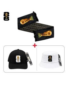 Premium Apparel Bundle FIFA Premium Scarf + Baseball Cap + Bucket Hat (603001000013823,603001000013825,603001000013826)