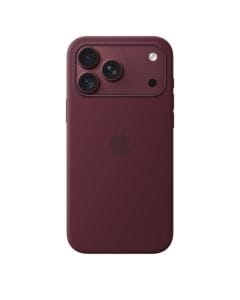 Apple iPhone 18 Pro Max Silicone Case with MagSafe - Burgundy | MK914ZM/A