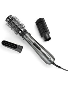 BaByliss Xanadu Air Styler Hair Dryer 1000W, Ionic Frizz Control, 50mm Volumising Brush - Silver 