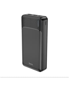 HOCO DB22 Brilliance 10000mAh Power Bank with Digital Display, Dual USB Fast Charging, Portable Battery Pack - Black