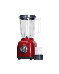 Clikon 2-in-1 Blender, 400W Copper Motor, Wet & Dry Grinder, Multi-Purpose Blending, Stainless Steel Blades | Red - CK2294