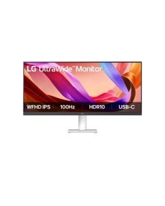 LG UltraWide 29-Inch FHD IPS Monitor, 21:9 UltraWide Display, 100Hz, HDR10, AMD FreeSync, White | 29U531A-W.AMA 