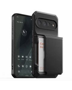 VRS Design Damda Glide Pro Wallet Case for Google Pixel 11 Pro XL, Rugged Protective Cover with Semi-Automatic Card Holder