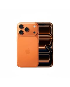 Apple iPhone 17 Pro 512GB, 6.3 Inch ProMotion Display Up to 120Hz, A19 Pro Chip, Pro Fusion Camera System, Center Stage Front Camera - Cosmic Orange