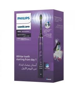 Philips Sonicare DiamondClean 9000 HX9911/95 Electric Toothbrush, Purple - Advanced Plaque Removal