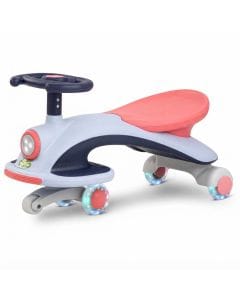 Baybee Aero Magic Swing Car for Kids 3-8 Years, Ride-On Wiggle Car with Scratch-Free LED PU Wheels, Smooth Steering