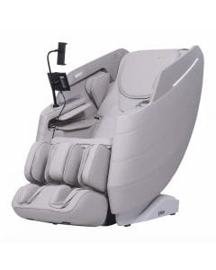 ARES uRest 4D-PRO Massage Chair, Brown Leather, Super Long SL-Track, 20 Auto Programs, Heating Therapy, Zero Gravity 