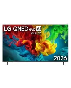 LG QNED84 75" QNED evo Mini LED 4K Smart TV, α8 AI Processor Gen3, 144Hz VRR, Dynamic QNED Color Pro, webOS | 75QNED84B6T.AMRG