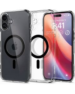 Spigen Ultra Hybrid MagFit Case for iPhone 16 Plus, MagSafe-Compatible Shockproof Protective Cover