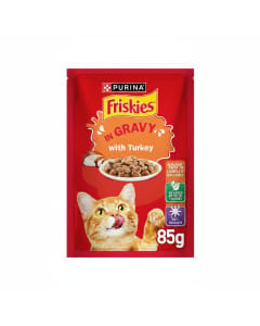 Purina Friskies Turkey Chunks in Gravy Wet Cat Food 26 Pouches