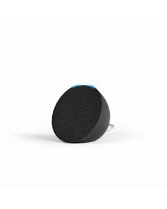 Amazon Echo Pop Compact Smart Speaker with Alexa, Full Sound, Bluetooth & Wi-Fi Connectivity, Smart Home Control | Charcoal