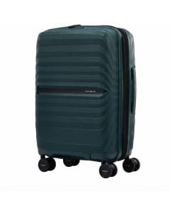 Samsonite Octolite Neo 55cm Cabin Suitcase, Lightweight Polypropylene Spinner Luggage, Expandable | Green