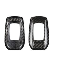T-Carbon Toyota Carbon Fiber Key Fob Case, Real 3K Carbon Fiber Protective Cover for Land Cruiser, Alphard, Vellfire, Harrier, Yaris GR, Corolla, Camry & Venza