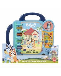 VTech Bluey's Book of Games, Interactive Educational Toy for Kids Aged 3-6, Storytelling Book