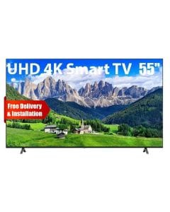 LG 55Inch UHD Commercial TV With 4K UHD Display And Smart Features - Black - 55UT801C0LA