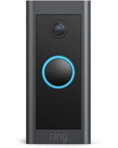 Ring Video Doorbell Wired by Amazon, HD Video Security Camera, Advanced Motion Detection, Two-Way Talk, Night Vision & Smart Doorbell System