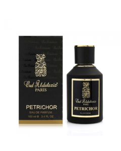 Oud Abdulaziz Petrichor Eau de Parfum, Premium Woody Oriental Fragrance, Lychee, Tonka & Amber Notes - 100ml